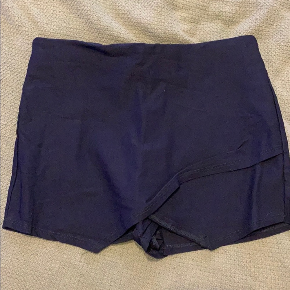 Navy Envelope Skort